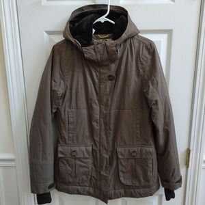 Lole Ski Jacket Women's 6 Insulated Faux Fur Insulated Hood